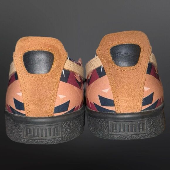 Men’s Puma Clyde Moon Jungle in Puma Black & Natural Vachetta PUMA SELECT Size 9 - Picture 12 of 13